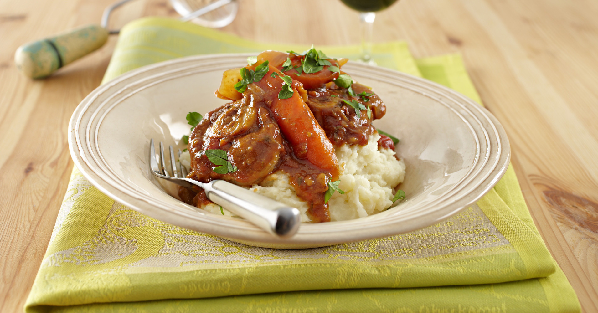 Braised Osso Bucco Recipe | myfoodbook | Make a cookbook with Everyday Delicious Kitchen recipes